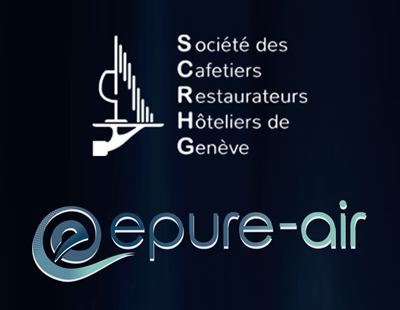 EPURE AIR partenaire de la Société des Cafetiers, Restaurateurs et Hôteliers de Genève